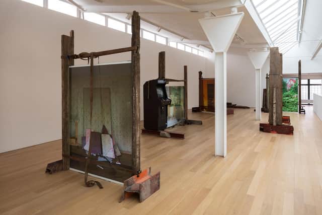 Installation view of Mike Nelson's show at the Fruitmarket Gallery. Picture: Ruth Clark