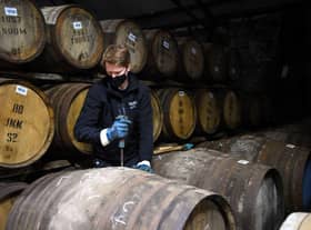 With stocks of rare and aged whisky in short supply, prices are expected to rise in 2022. Picture: Andy Buchanan/AFP via Getty Images.