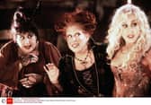 Kathy Najimy, Bette Midler, Sarah Jessica Parker in Hocus Pocus, which came out in 1993 and is 30 years old this year.