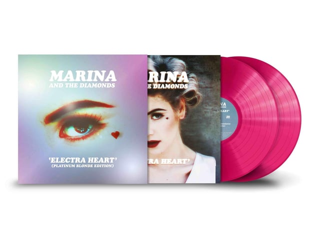 Marina and the Diamonds' (now simply known as 'Marina') sophomore album was a huge leap forward from the Welsh pop queen's debut album 'The Family Jewels'. It saw her transformed into the titular character for 12 tracks of powerful electropop. Original vinyl copies cost a fortune so the release of the limited 'Platinum Blonde' edition on September 23 is great news for fans.