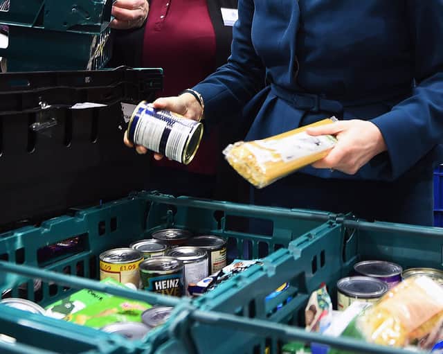Scotland’s Independent Food Aid Network found there had been a 113 per cent increase in emergency food distribution from February to July 2020. (Picture: Andy Buchanan/PA)