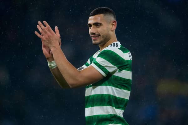 Giorgos Giakoumakis has left Celtic to join Atlanta United on a permanent transfer. (Photo by Craig Foy / SNS Group)