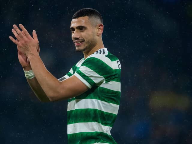 Giorgos Giakoumakis has left Celtic to join Atlanta United on a permanent transfer. (Photo by Craig Foy / SNS Group)