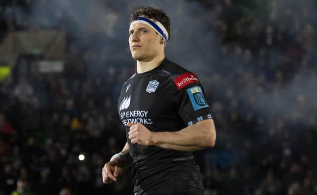 Rory Darge started for Glasgow Warriors against Zebre Parma at Scotstoun on Friday.  (Photo by Ross MacDonald / SNS Group)