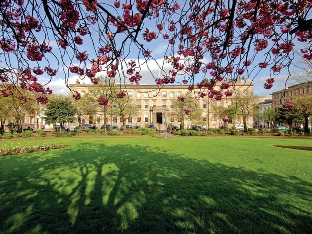 Just a short walk from the attractions of central Glasgow, the Blythswood Square Hotel still feels a million miles from the hustle and bustle of city life. The hotel's spa offers luxury treatment rooms, two relaxation pools, a rasul mud chamber, a relaxing lounge and a cafe. The opulant restaurant and bar are housed in a former ballroom, while guest can enjoy afternoon tea with a view in The Salon.