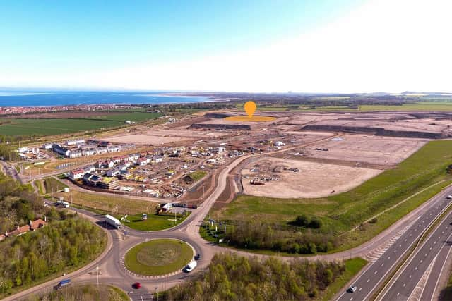 The Blindwells masterplan in East Lothian involves the creation of a community of 1,600 homes as well as employment land and a new town centre.