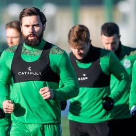 Darren McGregor has shown his leadership qualities as Hibs pieced together three consecutive wins in the past couple of weeks.  Photo by Mark Scates / SNS Group