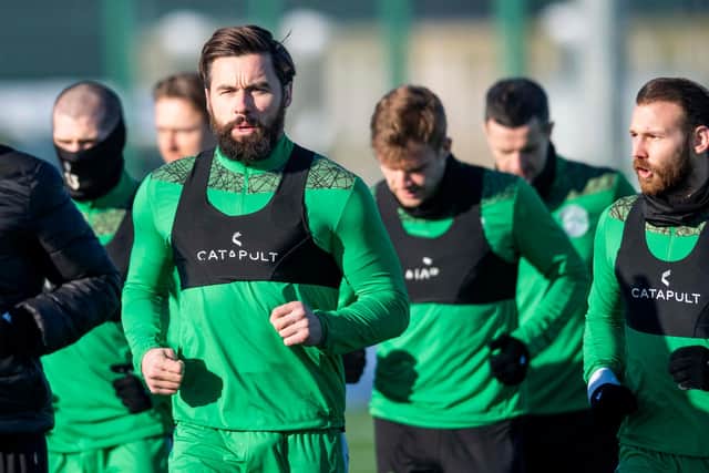 Darren McGregor has shown his leadership qualities as Hibs pieced together three consecutive wins in the past couple of weeks. Photo by Mark Scates / SNS Group