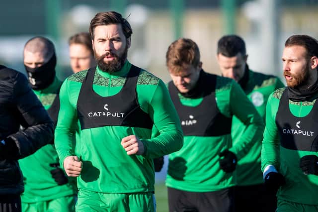 Darren McGregor has shown his leadership qualities as Hibs pieced together three consecutive wins in the past couple of weeks.  Photo by Mark Scates / SNS Group