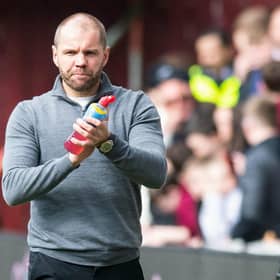 Robbie Neilson has made his first public statement since being sacked by Hearts.  (Photo by Mark Scates / SNS Group)