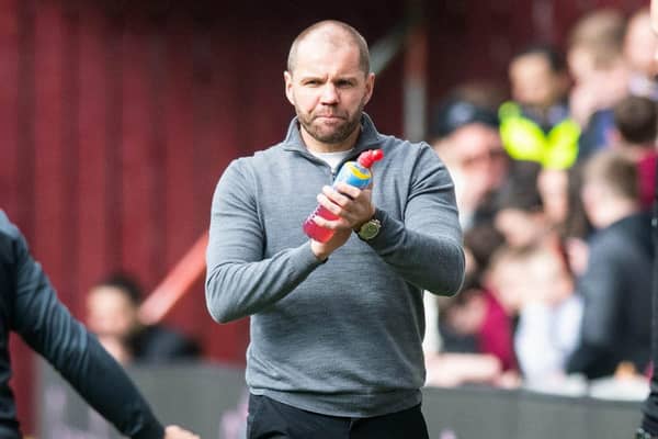 Robbie Neilson has made his first public statement since being sacked by Hearts.  (Photo by Mark Scates / SNS Group)
