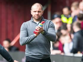 Robbie Neilson has made his first public statement since being sacked by Hearts.  (Photo by Mark Scates / SNS Group)