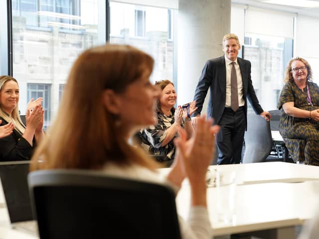 Royal Bank of Scotland's Glasgow accelerator is home to many early-stage ventures. Picture: Stewart Attwood