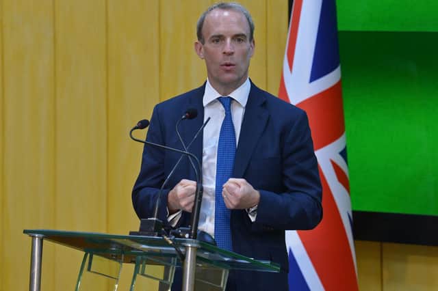 Foreign Secretary Dominic Raab is a critic of the Human Rights Act, believing it has led to ‘rights inflation’