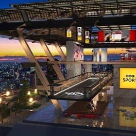 Where is the BBC Olympics studio? Picture: BBC