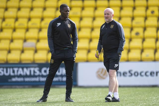 Bartley was alongside Livingston manager David Martindale before cutting out on his own.