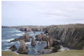 The view from the proposed St Kilda Centre, which sits in a dip in the cliffside around 100 ft above sea level. PIC: Rory Flyn/Dualchas