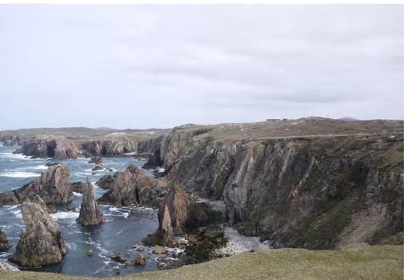 The view from the proposed St Kilda Centre, which sits in a dip in the cliffside around 100 ft above sea level. PIC: Rory Flyn/Dualchas