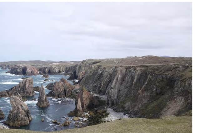 The view from the proposed St Kilda Centre, which sits in a dip in the cliffside around 100 ft above sea level. PIC: Rory Flyn/Dualchas