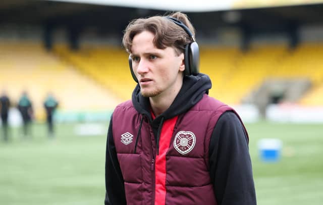 Alex Lowry has struggled for regular starts at Hearts.