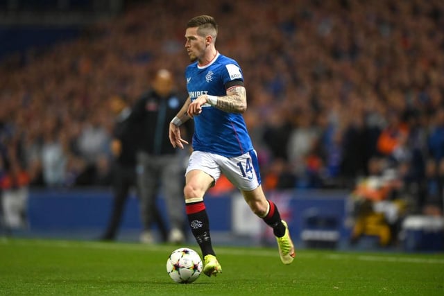 He's had a quiet season for Rangers so far, but Ryan Kent still ranks highly on Fifa 23 with acceleration and sprint speed his top attributes.