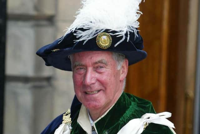 Sir Eric Anderson has died aged 83.