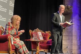 Andrew O'Hagan launched his new novel Caledonian Road at a Portobello Bookshop in-conversation event with author Kirstin Innes at Assembly Roxy in Edinburgh.