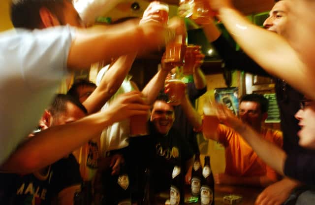 Drink culture may be difficult for some to ditch, although many in the younger generation have done so (Picture: Marco Di Lauro/Getty Images)