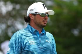 Ewen Ferguson pictured during the Porsche Singapore Classic at Laguna National Golf Resort Club in Singapore. Picture: Yong Teck Lim/Getty Images.