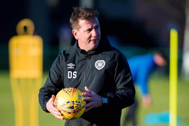 Hearts manager Daniel Stendel has been working with coaches to improve his team's defending