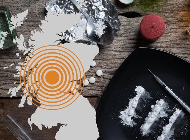 There were 109 suspected drug deaths in November 2022, higher than in the same month in 2020 and 2021, when the number was 93 and 89, respectively. Picture: PA