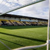 A general view of East Fife's Bayview stadium