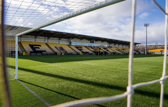 A general view of East Fife's Bayview stadium
