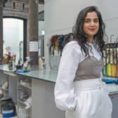 Scottish-Pakistani artist Aqsa Arif will be among those showing work in the forthcoming exhiibition Uprooted Visions at Edinburgh Printmakers.Picture: Neil Hanna.jpg