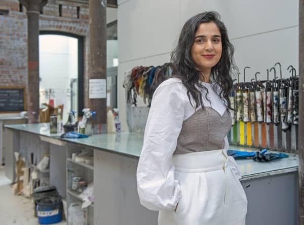 Scottish-Pakistani artist Aqsa Arif will be among those showing work in the forthcoming exhiibition Uprooted Visions at Edinburgh Printmakers.Picture: Neil Hanna.jpg