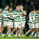 Celtic players salute their support after a Champions League win that made for a group record that improved on recent sorties in the competition in surprising ways. (Photo by Paul Devlin / SNS Group)
