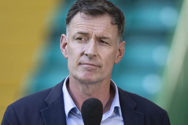 Former Celtic player Chris Sutton has hit back at Rangers manager Michael Beale. (Photo by Craig Williamson / SNS Group)