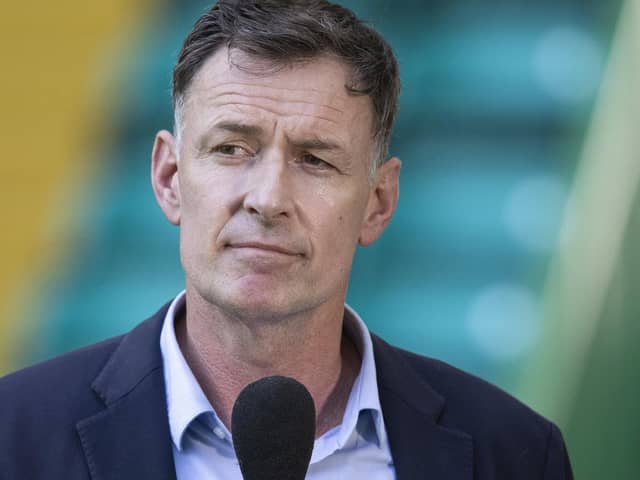 Former Celtic player Chris Sutton has hit back at Rangers manager Michael Beale. (Photo by Craig Williamson / SNS Group)