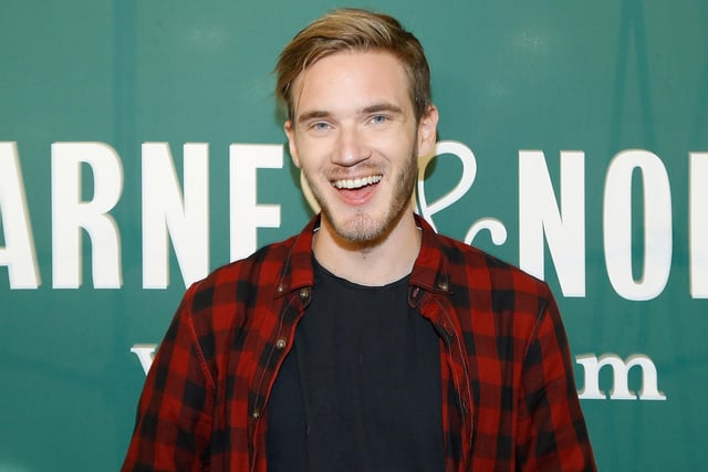 PewDiePie, real name Felix Kjellberg, has over 100 million subscribers on YouTube. He is best known for his Let's Play videos of popular games. (Photo by John Lamparski/Getty Images)