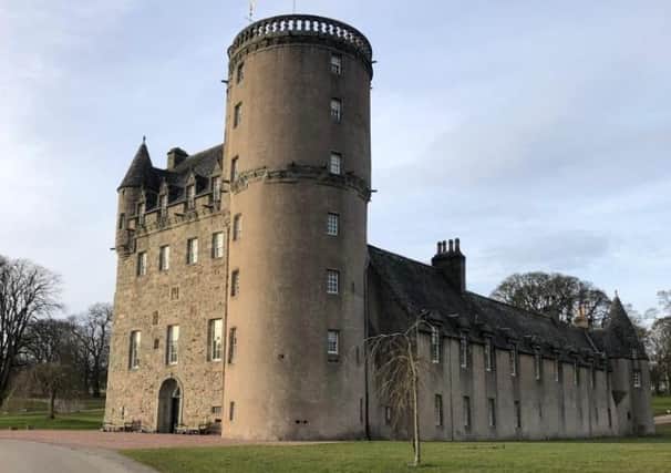 The ‘Flag for Aberdeenshire’ will be revealed at Castle Fraser.