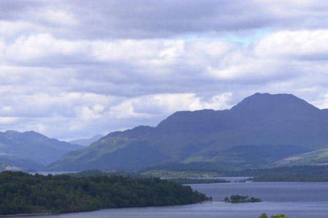 Looking north-west on Loch Lomond picture: Allan Milligan