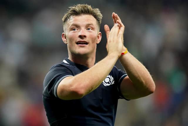 Scrum-half George Horne has been back to be “super competitive in attack and defence” for Scotland against Italy.  (Photo: Adam Davy/PA Wire)
