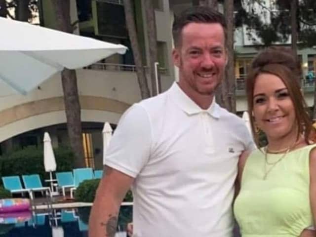 Brian Glendinning with wife Kimberly
