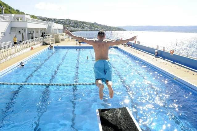 Gourock's outdoor pool is one of the most popular in Scotland