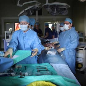 People at risk of a heart attack or stroke are going to bed worrying whether the NHS will be there for them (Picture: Christopher Furlong/Getty Images)