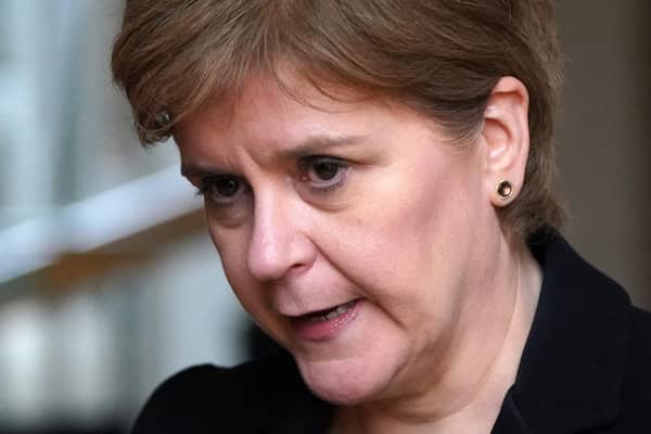 Former First Minister Nicola Sturgeon