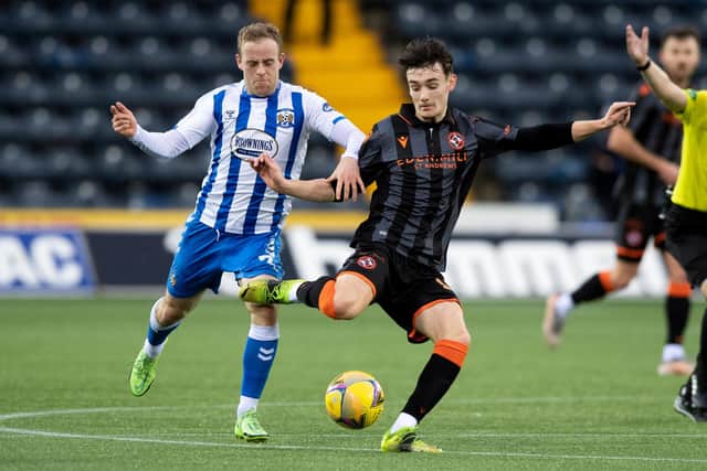 Dylan Levitt impressed for Dundee United. (Photo by Sammy Turner / SNS Group)