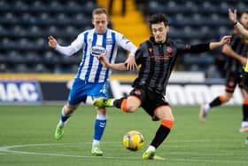 Dylan Levitt impressed for Dundee United. (Photo by Sammy Turner / SNS Group)