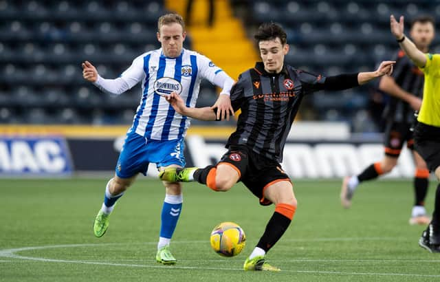 Dylan Levitt impressed for Dundee United. (Photo by Sammy Turner / SNS Group)