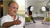 The interview with Laura Kuenssberg is the first Dominic Cummings has given for TV during his political career (PA Media/BBC)